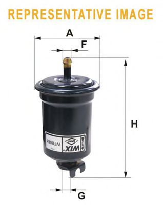 WIX FILTERS wf8173 -  Топливный фильтр